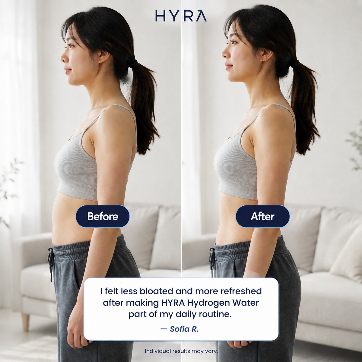 HYRA Hydrogen Health Bottle (250ml)