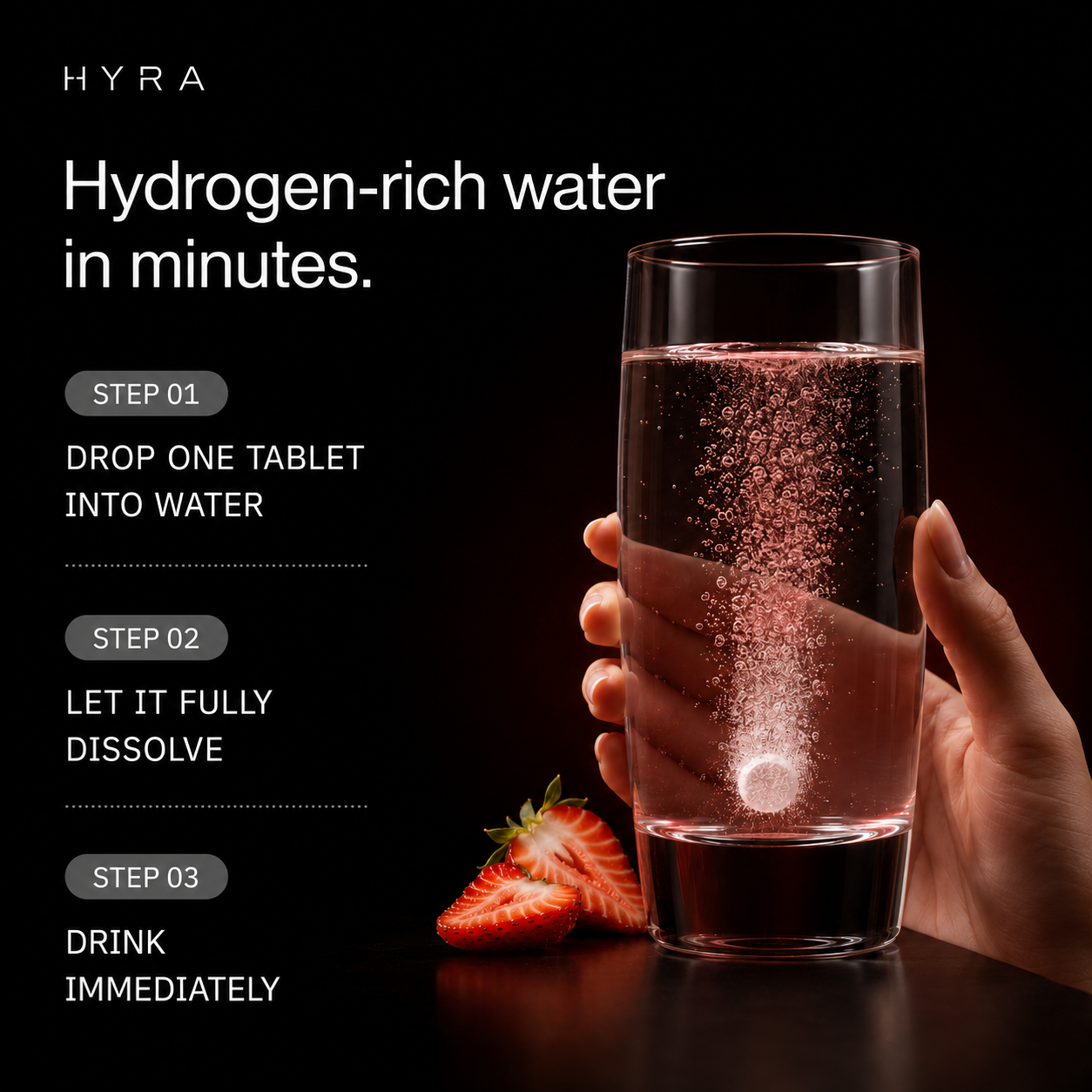 HYRA Hydrogen Tablets